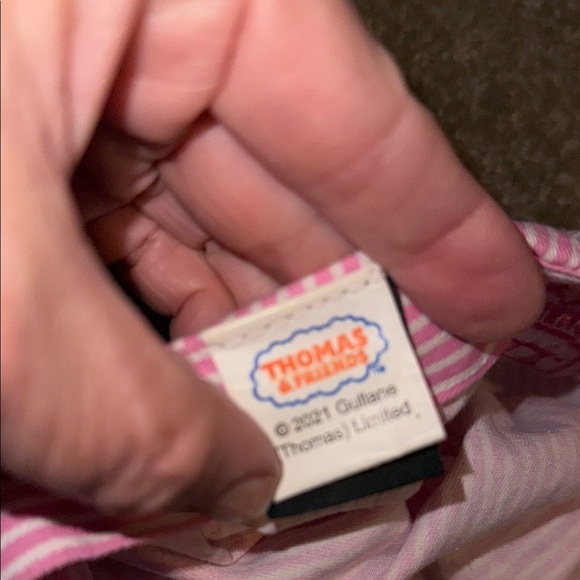 Pink Striped Thomas the Tank Engine Cap. K - Picture 5 of 5